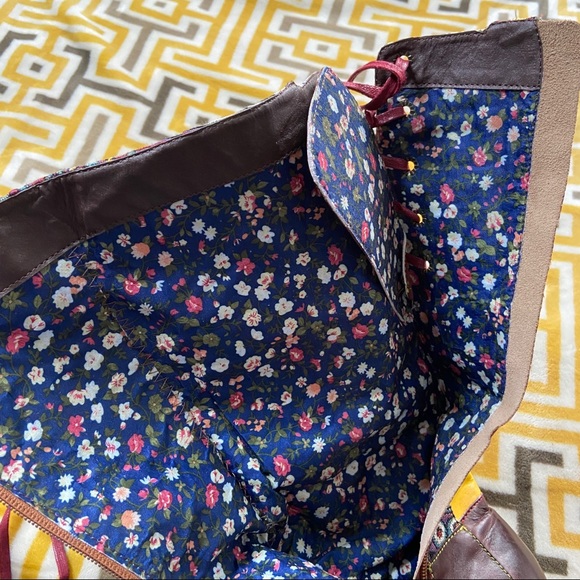 🌹Socofy Boho Tribal Brown Knee Boots Womens 7 - Picture 13 of 16